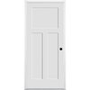 Codel Doors 32"x96"x1-3/4" Primed 3-Panel Mission Interior Shaker 20min Fire Rated 6-9/16" LH Prehung Door 2880134PRI840320MLH15M6916